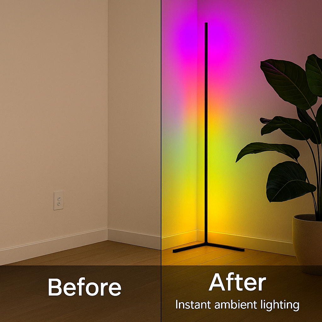 UBA™-LED Corner Floor Lamp - Glorial
