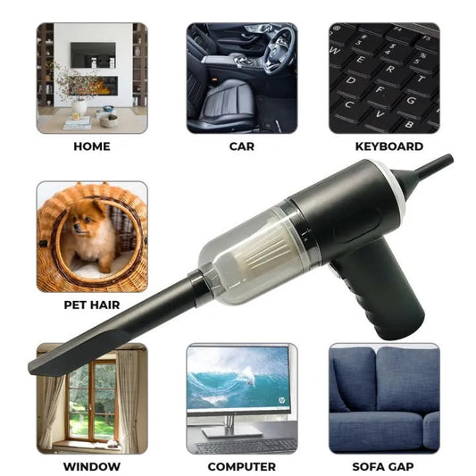3-in-1 Portable Wireless Vacuum Cleaner - Glorial