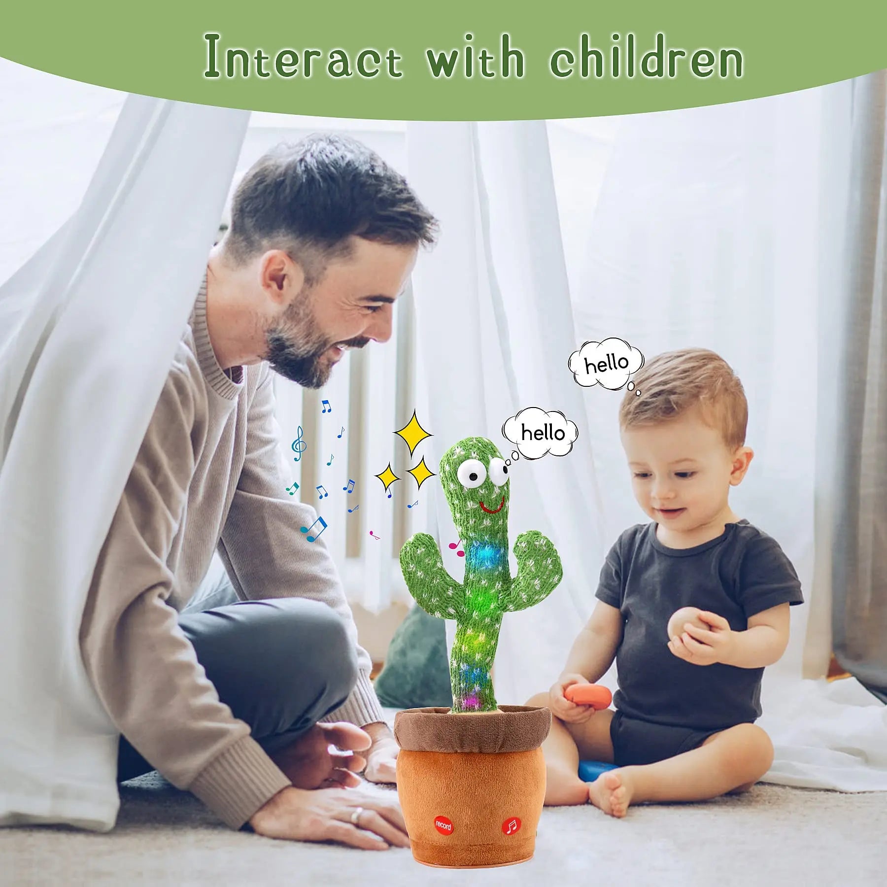 UBA™-Cacto Dancing Cactus Plush Toy - Glorial