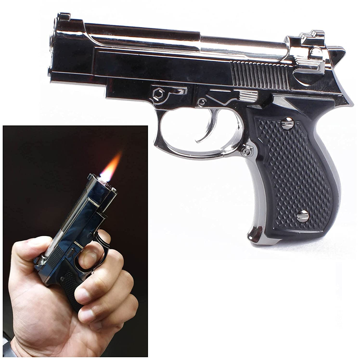 Refillable GUN Lighter - Glorial