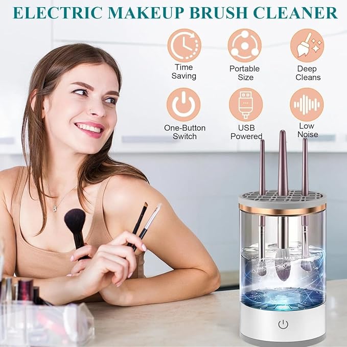 UBA™-Electric Makeup Brush Cleaner - Glorial