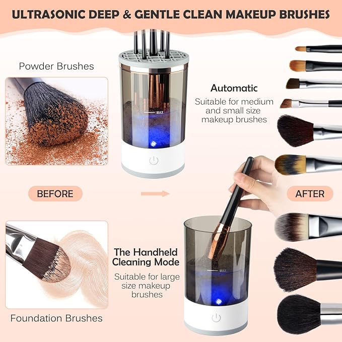 UBA™-Electric Makeup Brush Cleaner - Glorial