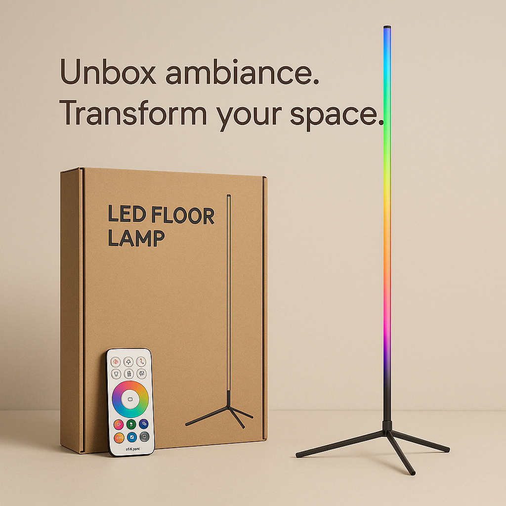 UBA™-LED Corner Floor Lamp - Glorial