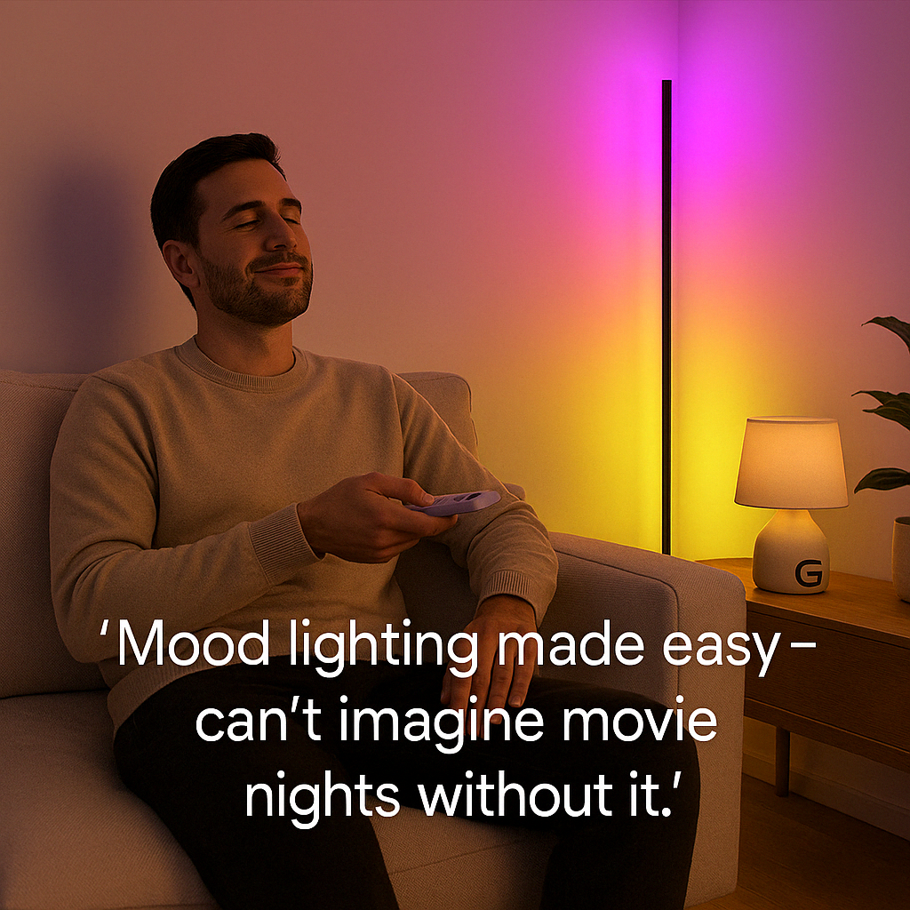 UBA™-LED Corner Floor Lamp - Glorial