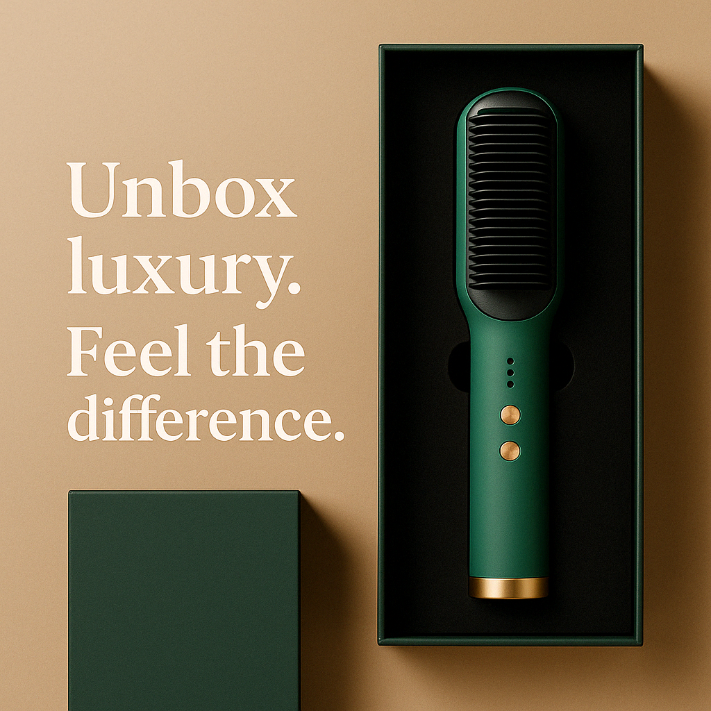 UBA™-Professional Hair Straightening Comb - Glorial