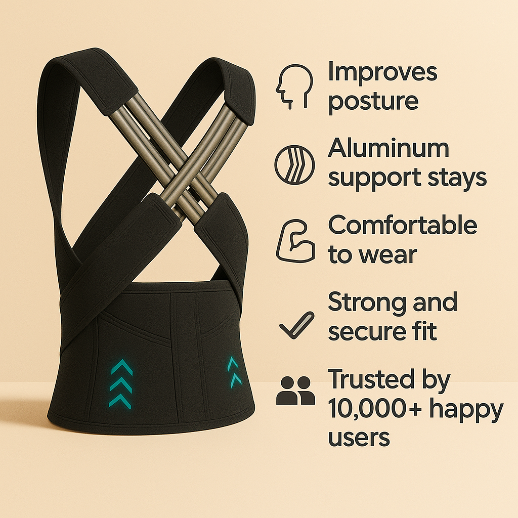 UBA™-Posture Corrector Brace for Men and Women - Glorial