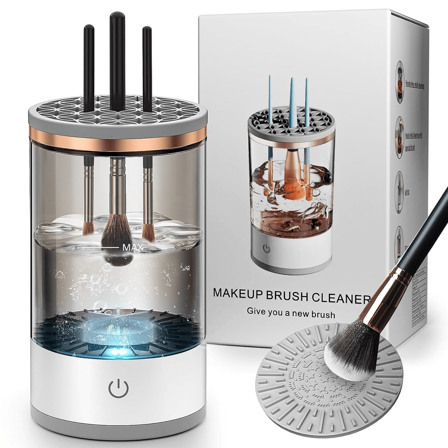 UBA™-Electric Makeup Brush Cleaner - Glorial