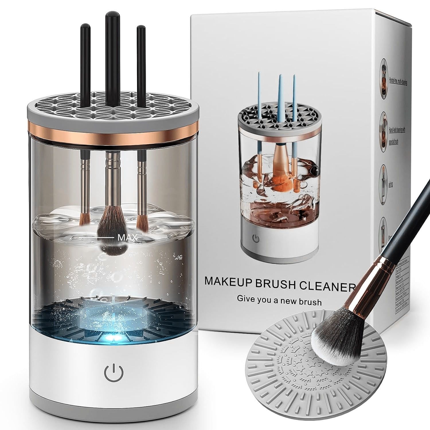 UBA™-Electric Makeup Brush Cleaner - Glorial