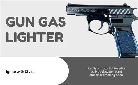 Refillable GUN Lighter - Glorial