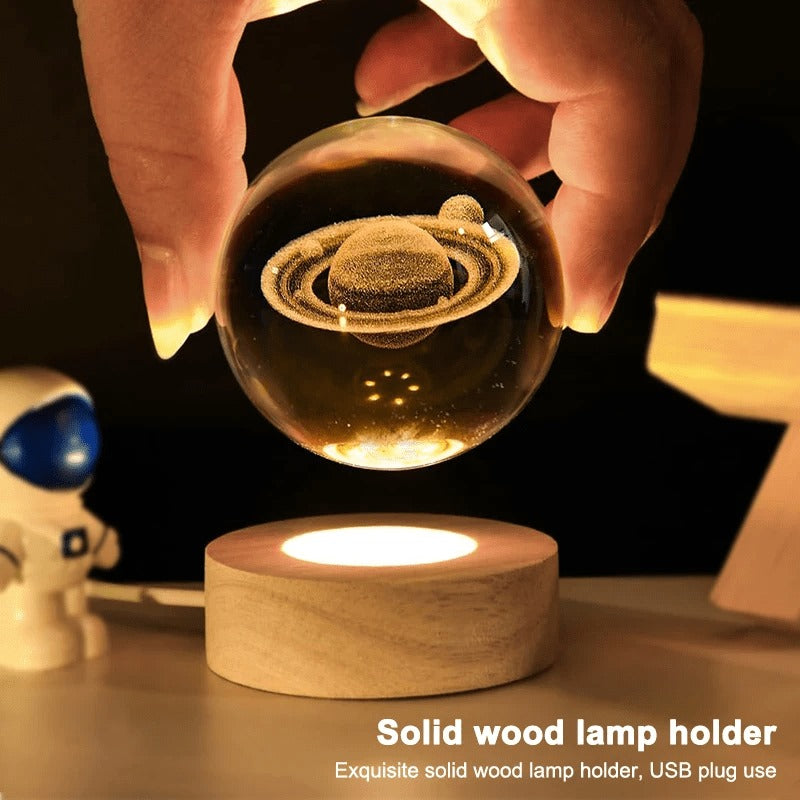 UBA™-Night Light Galaxy Crystal Ball Lamp - Glorial