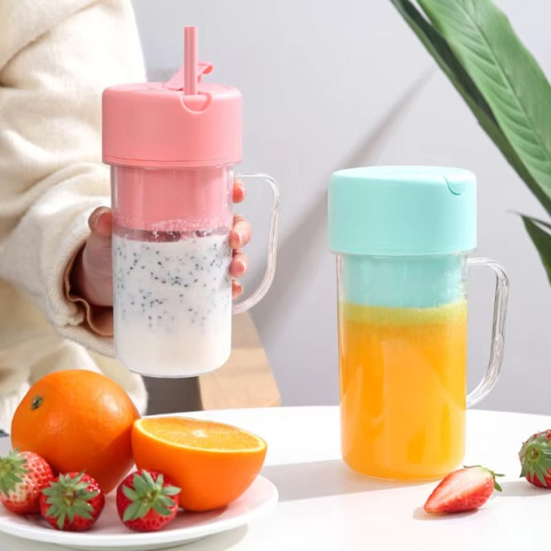Mini Blender Juicer with Straw - Glorial
