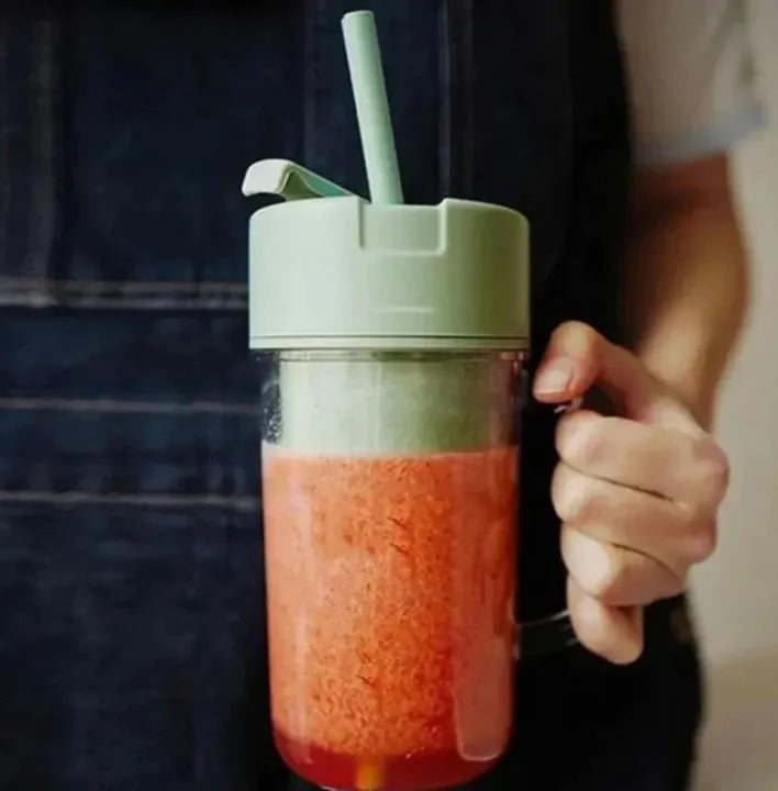 Mini Blender Juicer with Straw - Glorial